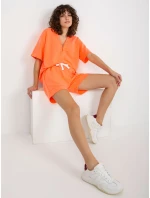Dámská souprava EM KMPL 743.27X fluo oranžová - FPrice Dámská souprava EM KMPL 743.27X fluo oranžová - FPrice