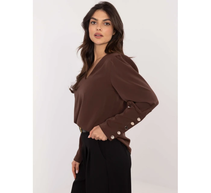 Halenka MI BZ M721.38 tmavě hnědá Halenka MI BZ M721.38 tmavě hnědá