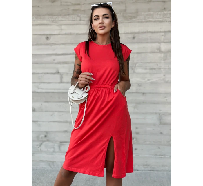 TW SK 2318 šaty.69P červená