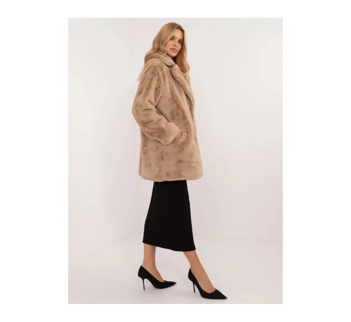 Dámský kabát TW CZ BI G230119.32 sv. hnědý - Fashion Classic Dámský kabát TW CZ BI G230119.32 sv. hnědý - Fashion Classic