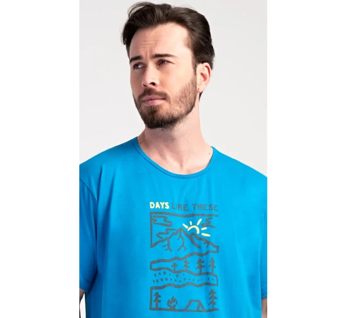 Pánská noční košile s krátkým rukávem Outdoor