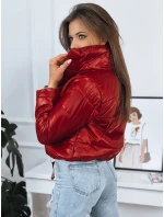 Dámská prošívaná bunda ADRIANNA červená FashionStreet TY3482