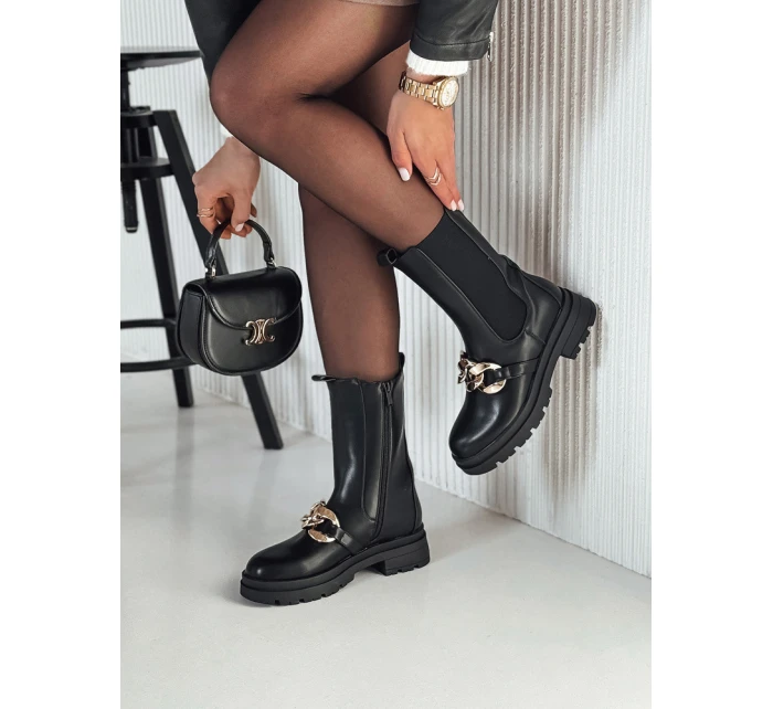 Dámské boty black Dstreet model 21981248 - FashionStreet