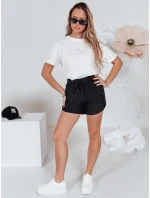 Dámské šortky černé model 21982945 - Dstreet Dámské šortky černé model 21982945 - Dstreet