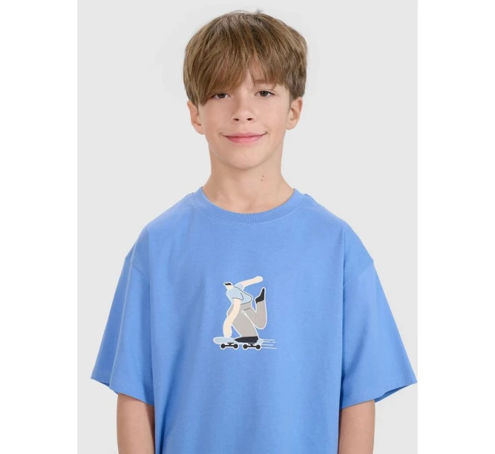 Chlapecké tričko s potiskem model 21435313 - 4F Chlapecké tričko s potiskem model 21435313 - 4F