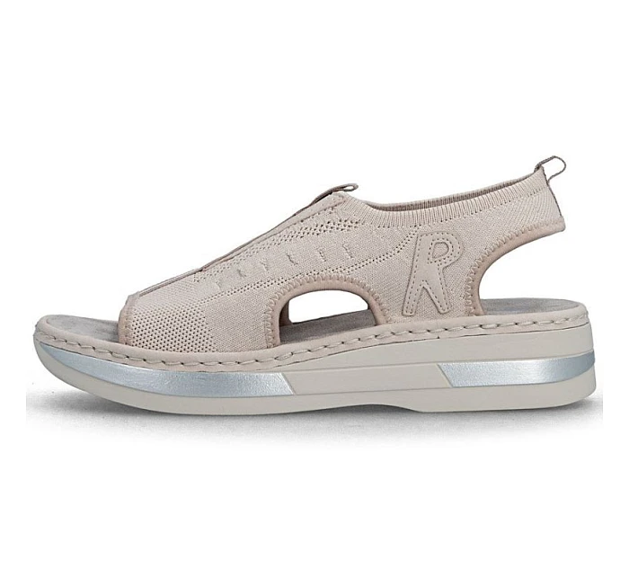 Dámské sandály na platformě růžové Rieker V59B5-31 Dámské sandály na platformě růžové Rieker V59B5-31