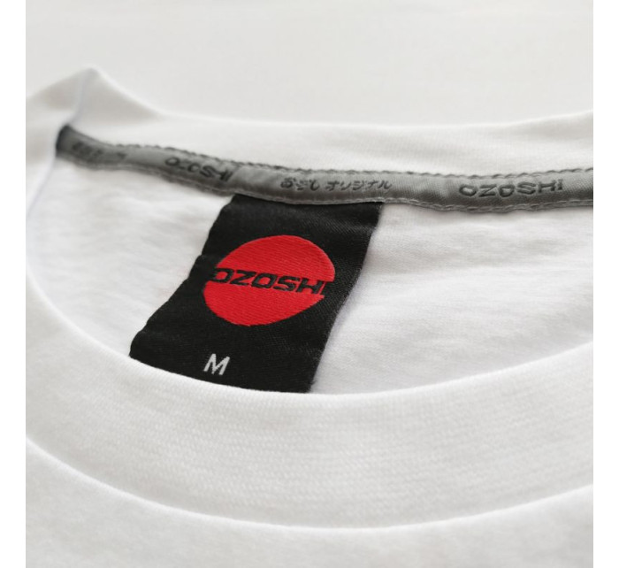 Pánské tričko Ozoshi Atsumi M Tsh košile bílá O20TS007