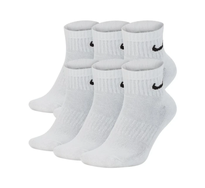 Kotníkové ponožky Nike Everyday Cushion 6Pak SX7669-100