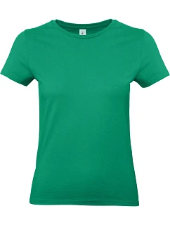 B&C #E190 /women Dámské tričko z těžké bavlny 01.004T kelly green