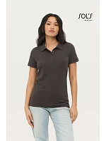 SOL'S Prime Women Dámské piqué polo z těžké bavlny model 22409494 dark grey SOL'S Prime Women Dámské piqué polo z těžké bavlny model 22409494 dark grey
