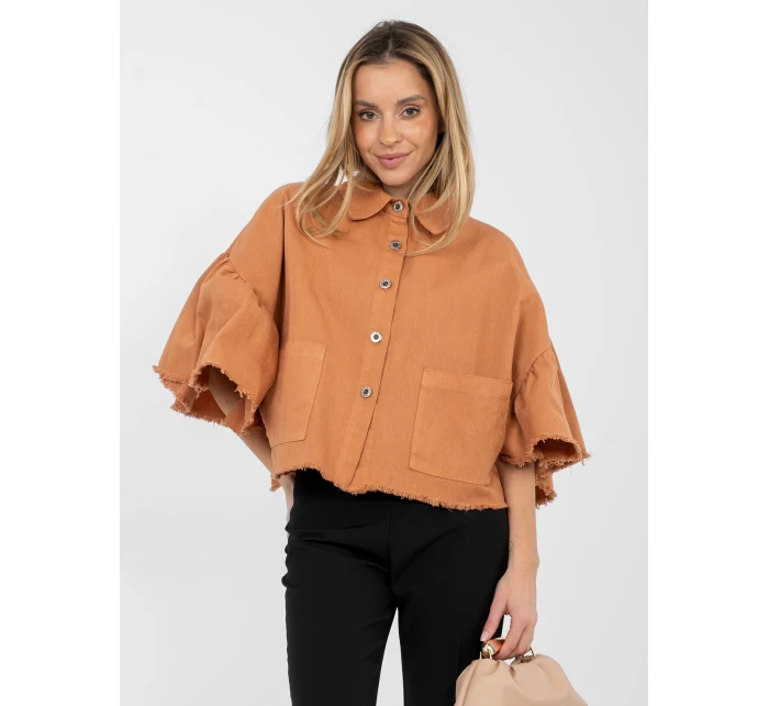 IT KR bunda FL9998.85 tmavě oranžová