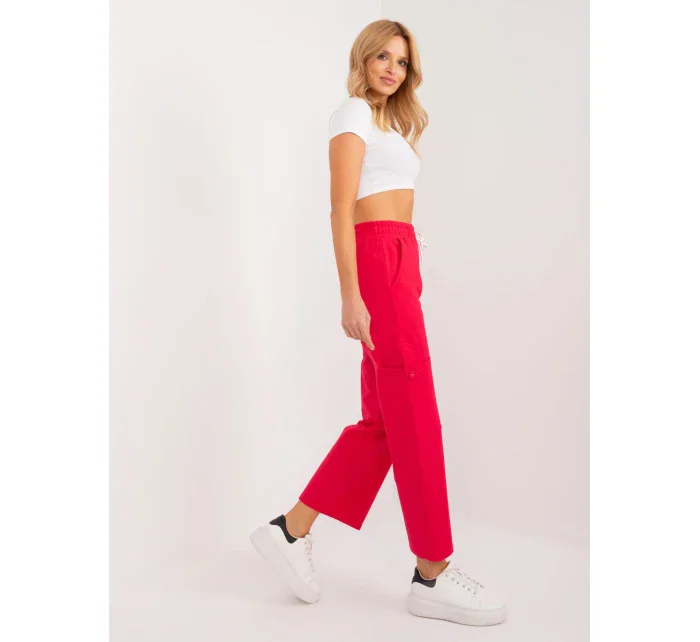 Spodnie dresowe RV DR model 21175321 czerwony - FPrice Spodnie dresowe RV DR model 21175321 czerwony - FPrice