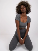 Legíny RV LG 2850.22P tmavě šedá