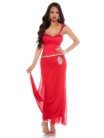 Red  Sexy KouCla dress + rhinestones model 19590632 - Style fashion