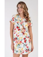Dámská noční košile s krátkým rukávem model 19527444 - Vienetta