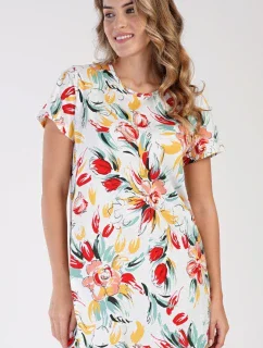 Dámská noční košile s krátkým rukávem model 19527444 - Vienetta