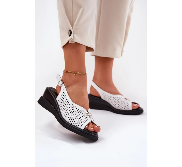 Bota na klínech model 213013 Step in style Bota na klínech model 213013 Step in style