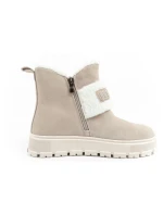 Lee Cooper dámské zimní boty módní ovčí kůže zateplené béžové dámské Lee Cooper dámské zimní boty módní ovčí kůže zateplené béžové dámské