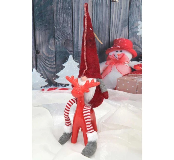 SKRZAT GNOM DEKORACYJNY CZERWONY model 21833103