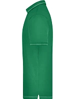 JN Pánské žerzejové elastické polo 02.0 green/white model 22487149 - Daiber JN Pánské žerzejové elastické polo 02.0 green/white model 22487149 - Daiber