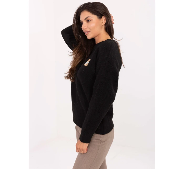 Sweter PM SW model 21300806 czarny - FPrice Sweter PM SW model 21300806 czarny - FPrice