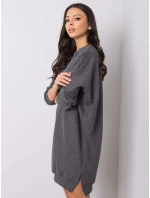 Šaty RV SK 6019.67 tmavě šedé Šaty RV SK 6019.67 tmavě šedé