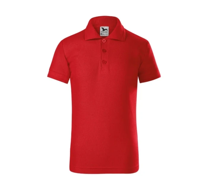 Pique Polo polokošile dětská červená