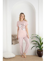 Dámské pyžamo model 19349775 růžové - Noviti