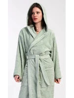 Dámský župan dlouhý s kapucí model 21240447 - Vienetta