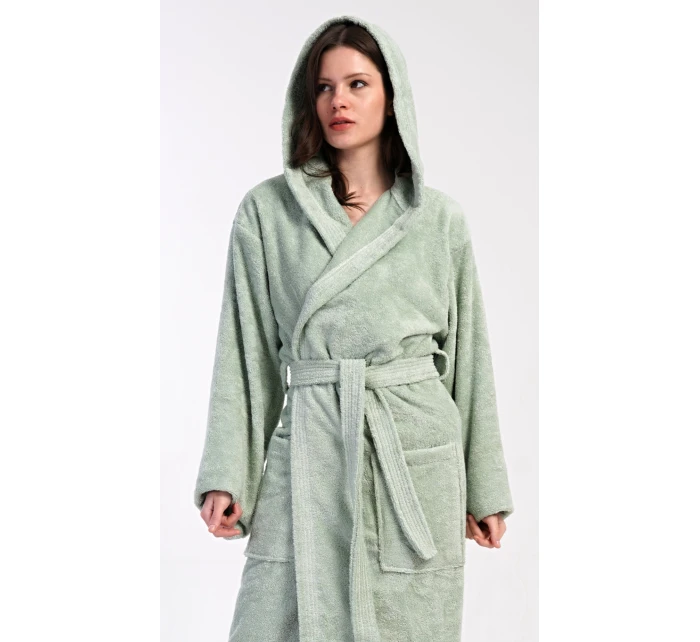 Dámský župan dlouhý s kapucí model 21240447 - Vienetta