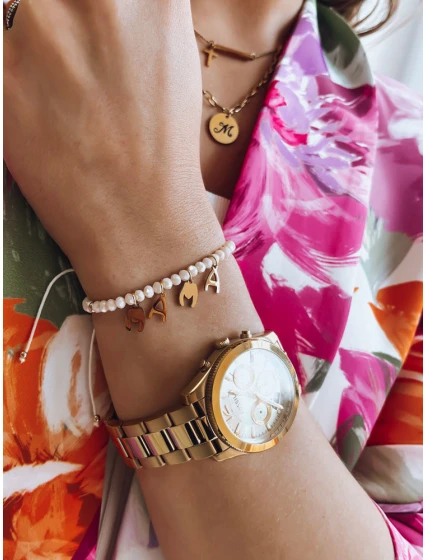 Náramek MAMA'S LOVE světle růžový FashionStreet LY0092