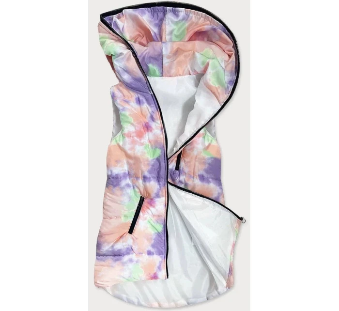 barevná dámská vesta model 15092588 - MADE IN ITALY barevná dámská vesta model 15092588 - MADE IN ITALY