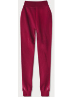 Teplákové kalhoty ve vínové bordó barvě (CK01-21)