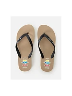 Plážové žabky RIP CURL Icons Of Surf Bloom Open Toe, béžové