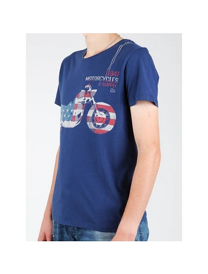 Tričko S/S Biker Flag Tee model 21324278 - Wrangler Tričko S/S Biker Flag Tee model 21324278 - Wrangler
