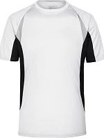 Daiber JN 391 Pánské běžecké tričko 02.0391 white/black