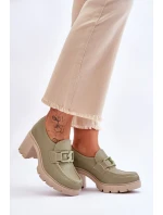 Elegantní boty s Zelená model 21612082 - Boto Elegantní boty s Zelená model 21612082 - Boto