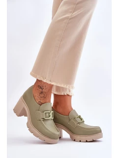 Elegantní boty s Zelená model 21612082 - Boto