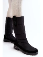 Dámské zateplené sněhule Progress model 21638605 Černé - Boto Dámské zateplené sněhule Progress model 21638605 Černé - Boto