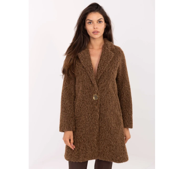 Płaszcz IT PL model 21302352 brązowy - FPrice