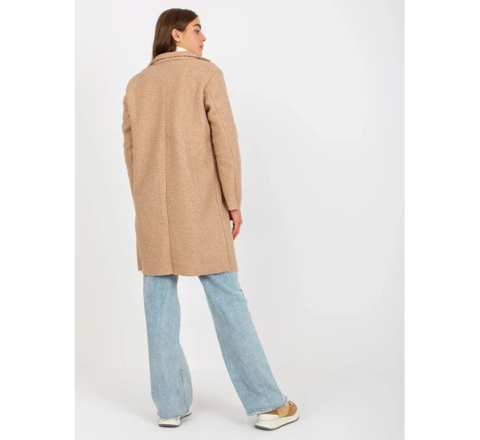 Dámský kabát TW EN BI 7372.18 béžoý