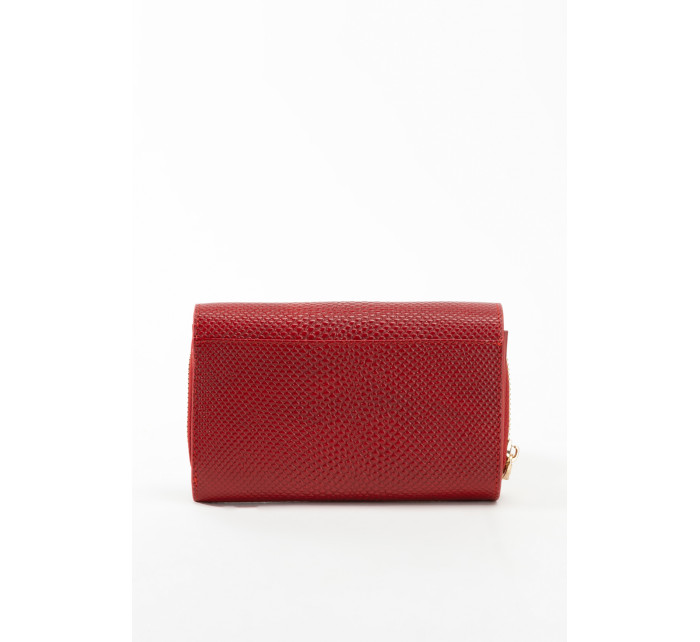 Monnari Peněženky Dámská kožená peněženka se vzorem Multi Red