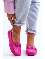 Dámské klasické semišové mokasíny růžové Corinell Dámské klasické semišové mokasíny růžové Corinell