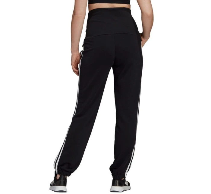 Dámské těhotenské kalhoty / tepláky Essentials W GS8614 Černá s bílou - Adidas