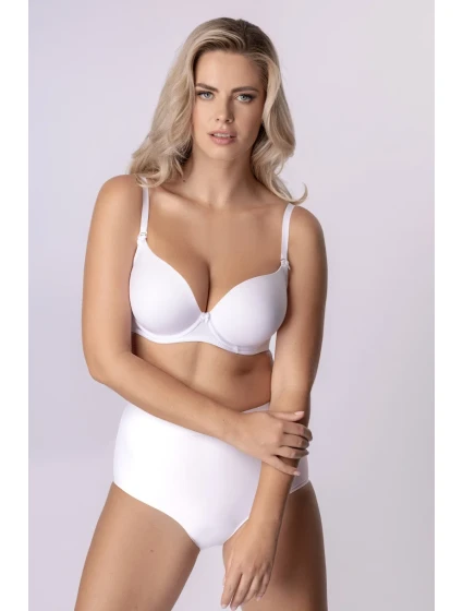 Dámská podprsenka model 20526840 Bílá - MEFEMI BY NIPPLEX Dámská podprsenka model 20526840 Bílá - MEFEMI BY NIPPLEX