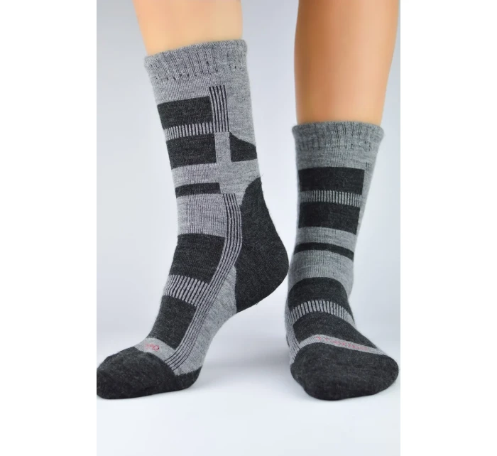 PÁNSKÉ PONOŽKYW AKRYL S VLNOU SW003