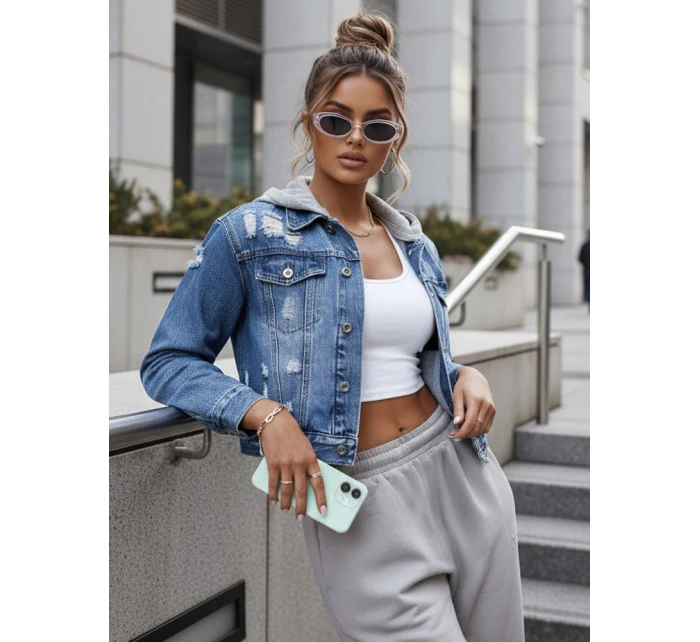 Dámská džínová bunda BOOST modrá TY1242z