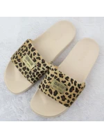 Dámské plážové žabky beige model 21905105