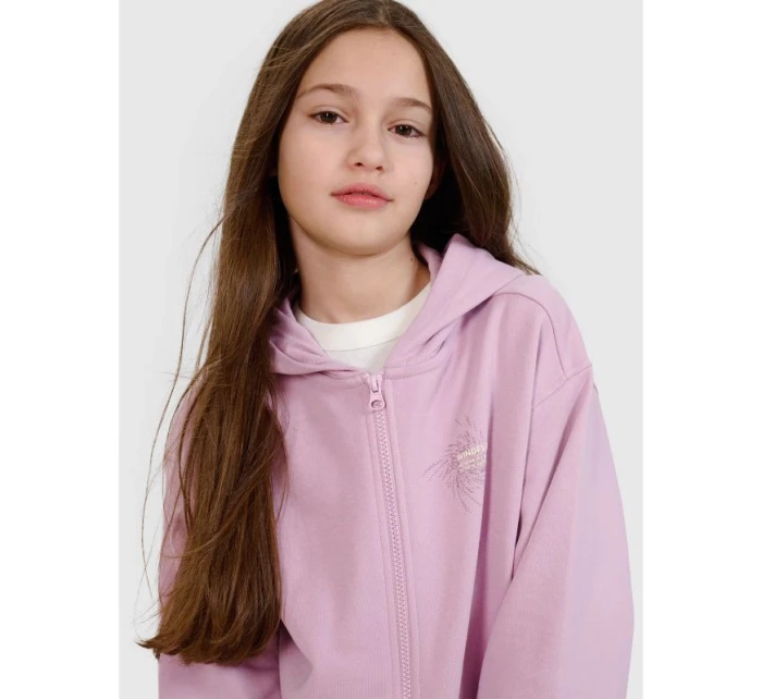 Dívčí mikina s kapucí 4F 4FJWSS25TSWSF1482-52S Dívčí mikina s kapucí 4F 4FJWSS25TSWSF1482-52S