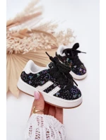 Dětské sportovní tenisky se srdíčky černé model 21700518 - Boto Dětské sportovní tenisky se srdíčky černé model 21700518 - Boto